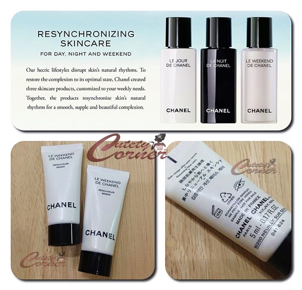 review mỹ phẩm, kem dưỡng da chanel, le jour, la nuit, le weekend, review bộ ba dưỡng da chanel