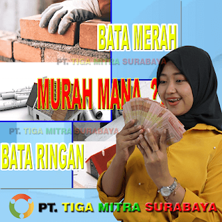 Perbandingan Produkstivitas Pemasangan Bata Ringan Dengan Bata Merah