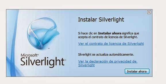 Instala Silverlight para obtener un mejor rendimiento en Outlook.com