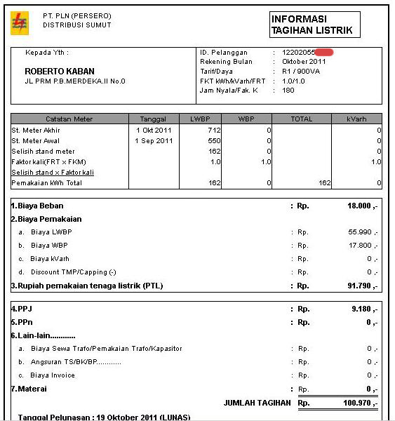 Contoh Invoice Tagihan Yang Bagus  Holidays OO