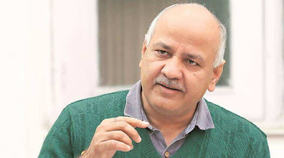 In Pic: Manish Sisodia; Image Credit: The Indian Express