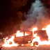 Novo Cangaço, Bandidos explodem banco e incendeiam viaturas no interior do RN 