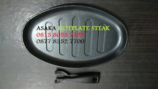 Hotplate Steak Oval Alur,steak hotplate,  hot plate steak murah,  beli hot plate steak,  hotplate steak ,  jual hotplate steak murah,  hot plate sapi,  beli piring steak,  wadah steak,  harga piring hot plate, hot plate steak