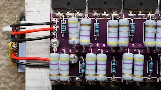 Emitter Resistor using 0,47R 2W x2 each Transistor Final