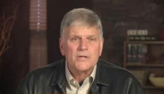 "EE.UU. fue construido sobre principios cristianos y no sobre el Islam", dice Franklin Graham