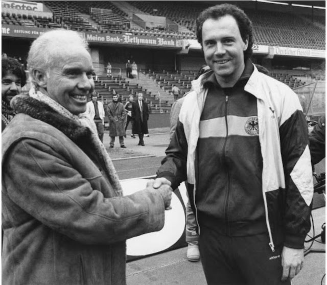 Franz Beckenbauer (Alemanha) E Zagallo (Brasil)O Mundo Perde Duas lendas do Futebol Mundial