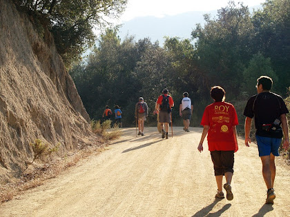 La pista a l'alçada de Can Brugueràs