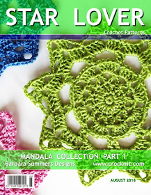 how to crochet, mandalas,motifs, stars, free crochet patterns,