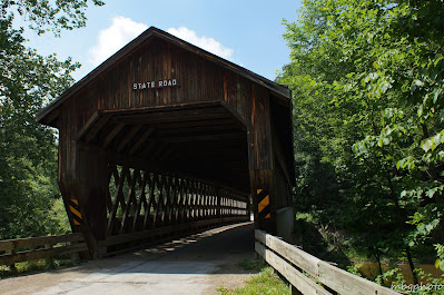 State Road bridge that spans the Conneaut creek photo by mbgphoto