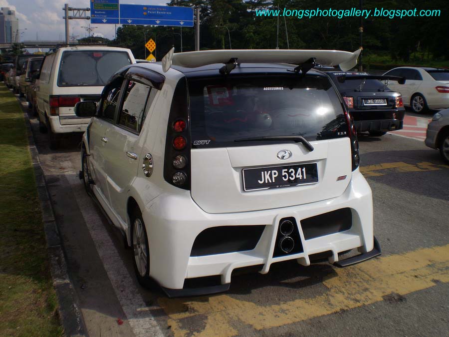 Long's Photo Gallery: Perodua Myvi Custom Bodykit