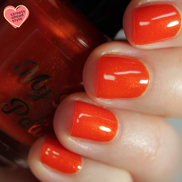 My Indie Polish The Red Haired One swatch by Streets Ahead Style