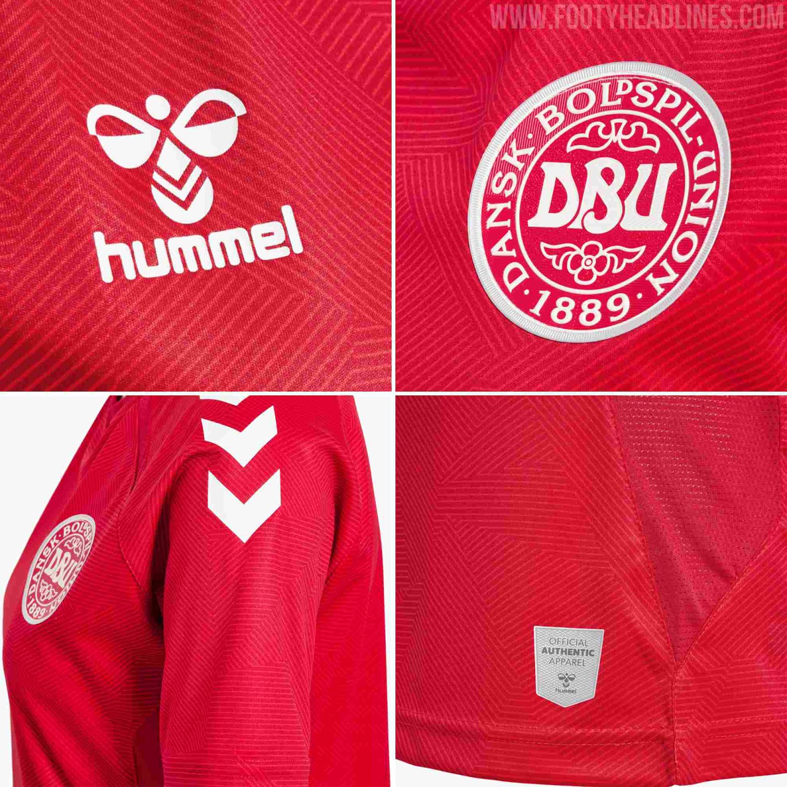 Denmark Women 2023 Women's World Cup Home & Away Kits Released - Footy  Headlines