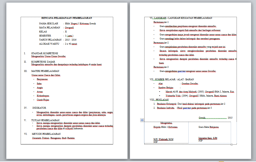 Sunny Geografi UM 2010 Membuat  RPP dan PPT 