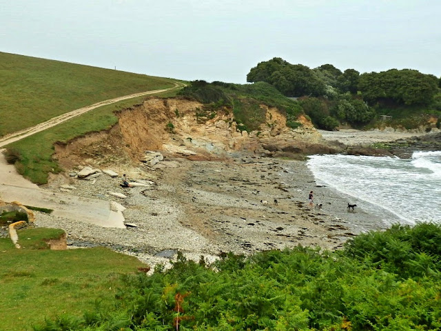 Cove on Cornwall's coastal path