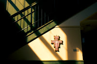 image of the San Damiano Crucifix in the OLSH library