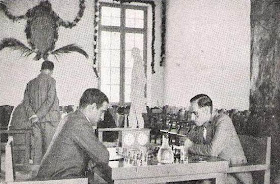 Partida José Sanz-Ángel Ribera en el Torneo Internacional de Ajedrez de Reus 1936