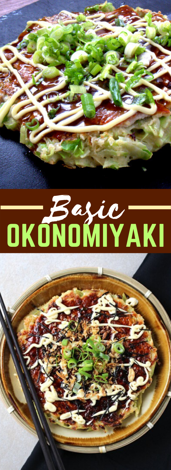 BASIC OKONOMIYAKI #dinner #japanesefood