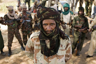 Mohamed Daglo Hemedti as leader of Janjaweed in Darfur in 2007