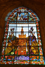 Cathedral of Sevilla stained glass