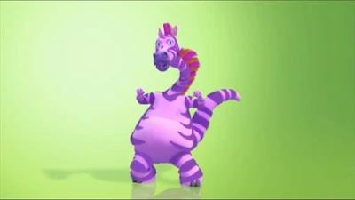 Sesame Street Episode 4270. Ziggy the Zebra-saurus sings a song, the song is about shapes.