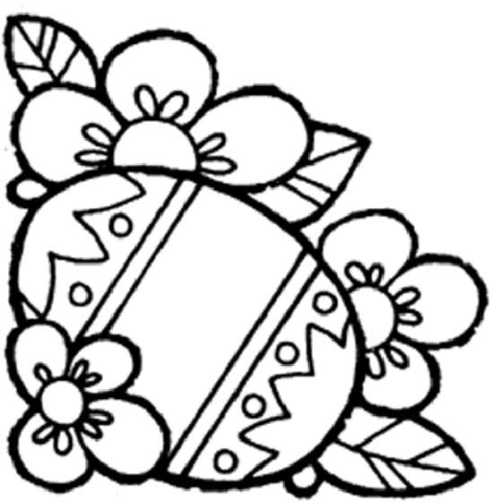 coloring pages of flowers and butterflies. Let your child color the bunny