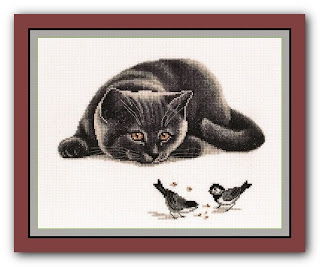 Cross-stitch Alisena 1109 "Dangerous situation"