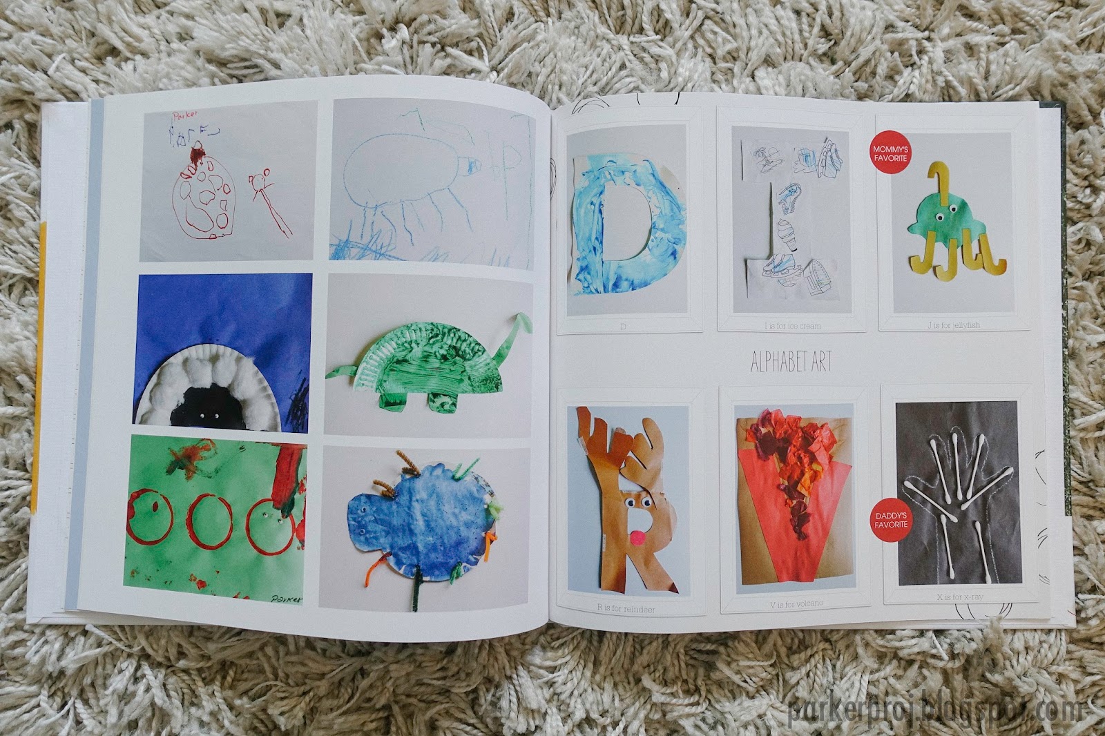 The Parker Project: Preserve & Organize Kids Art with Shutterfly's Mini