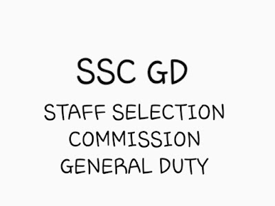 STAFF SELECTION COMMISSION GENERAL DUTY