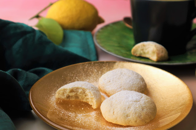 Biscoitos de Baunilha e Limão