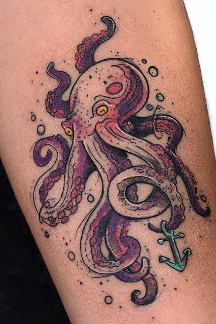 40 incríveis tatuagens de Polvo para sua próxima inspiração!