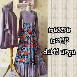 MEeRa. motif DUSTY UNGU by AIDHA