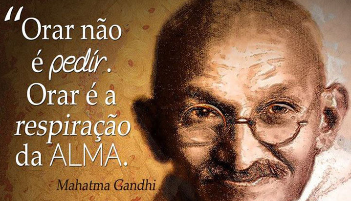 Frases e pensamentos Mahatma Gandhi