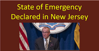 NJ Governor Declares State of Emergency in Advance of Winter Storm