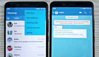 Cara Mengubah Tampilan Tema Whatsapp Di Hp Xiaomi Menjadi Biru
