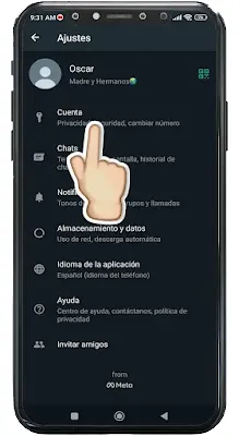 no mostrar el en línea de whatsapp