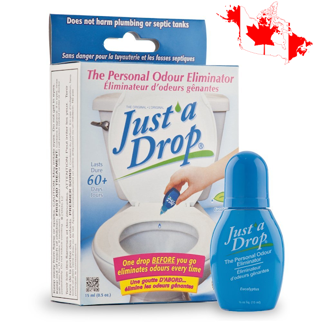  🚽 Just a Drop Personal Bathroom Toilet Odor Eliminator Original Eucalyptus 15ml FREE SHIPPING eBay Canada