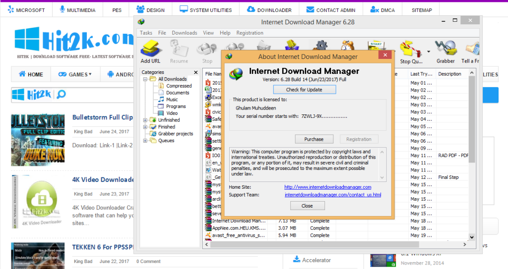 Internet Download Manager 6.28 Build 14 Patch Full Version