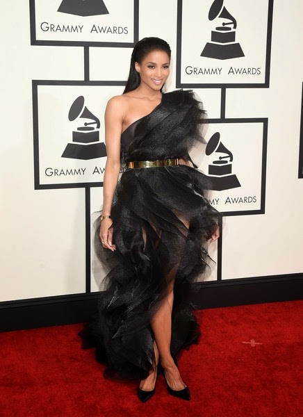 Ciara attends The 57th Annual GRAMMY Awards