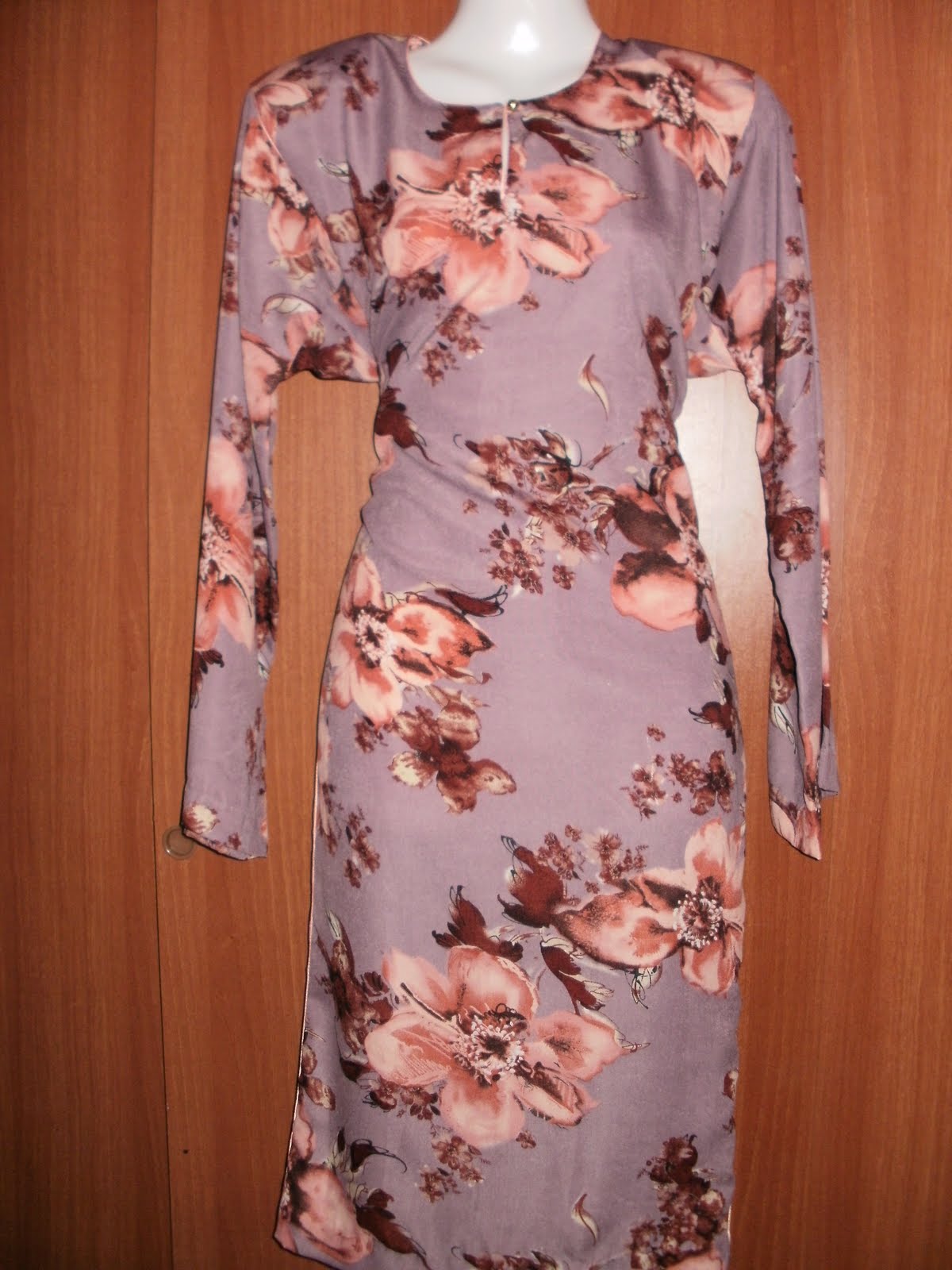AinSyirah Collection Online Shopping Baju Kurung Corak Bunga