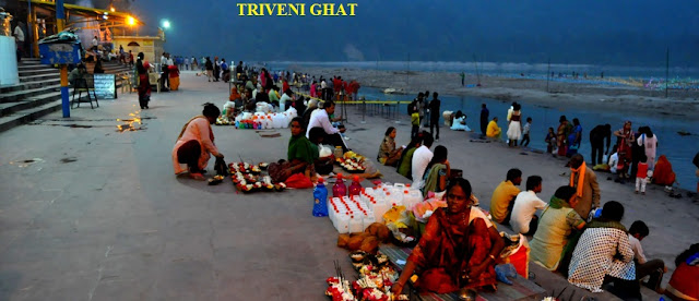 TRIVENI GHAT- RISHIKESH-INDIA TRAVEL-UTTRAKHAND-CHAR DHAM