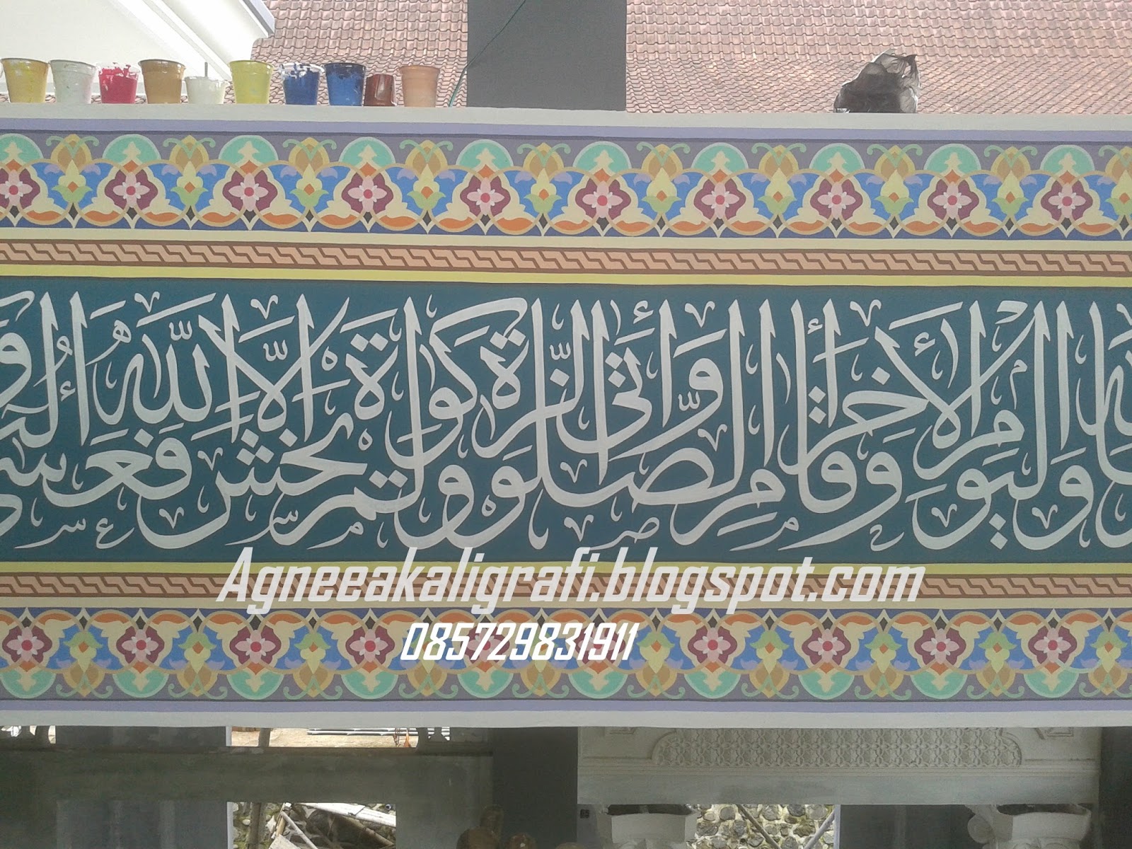 AGNEEA KALIGRAFI Kaligrafi Masjid