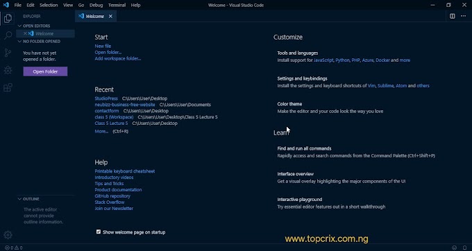 HTML Tutorial 01 - Downloading a Text Editor