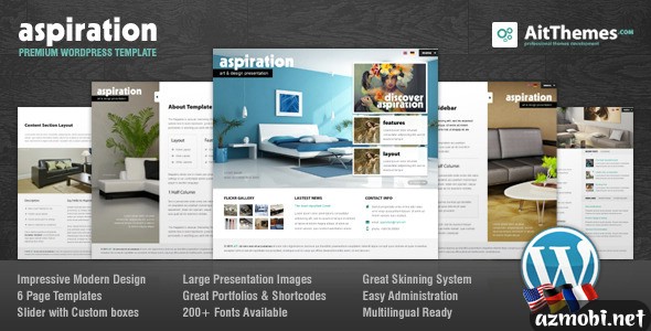 Aspiration Premium Corporate & Portfolio WP Theme