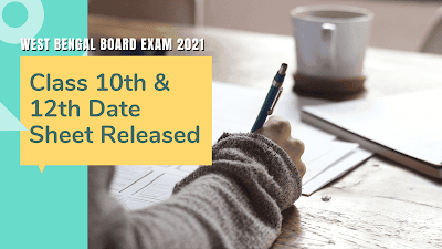 West Bengal Board Exam 2021