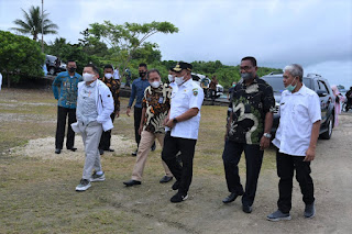 Minister Suharso Inspect PPN Tual