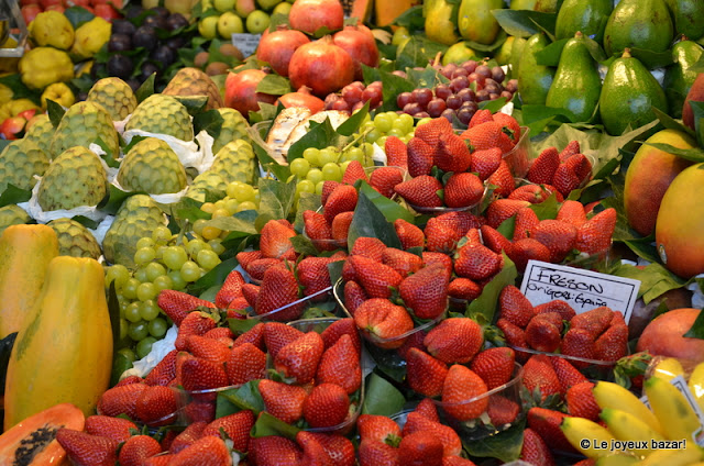 Barcelone - marche de la Bocqueria - fruits