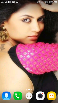 Kavita Kaushik 3D live Wallpaper For Android Mobile Phone