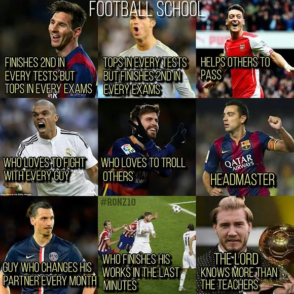 football troll memes 2016 messi neymar ronaldo cr7 pique