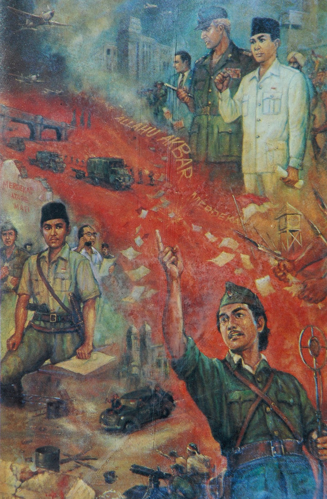 Saiin Lukisan Sejarah  Perjuangan Indonesia 