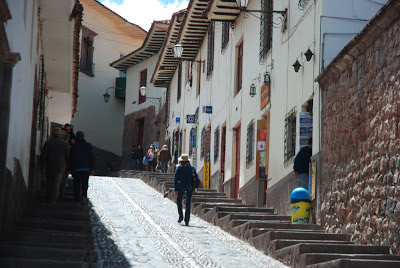 Street in the old town, Cusco